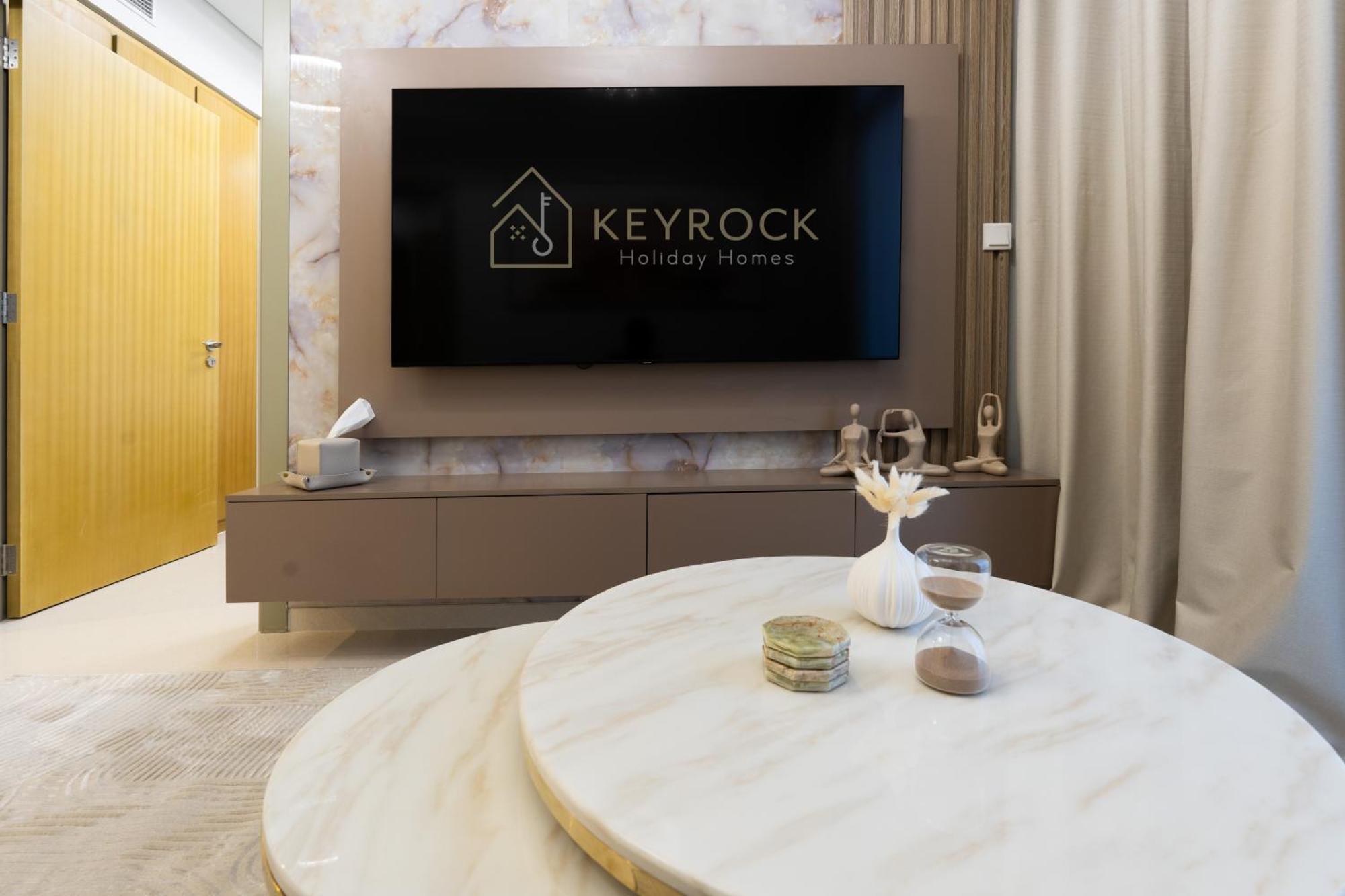 Апартаменти Keyrock Living - Elevated Luxury In Business Bay Дубай Екстер'єр фото